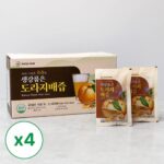 슬로푸드 생강품은 도라지배즙 4박스 / Slow Food Pear Bellflower & Ginger Juice 4 Boxes