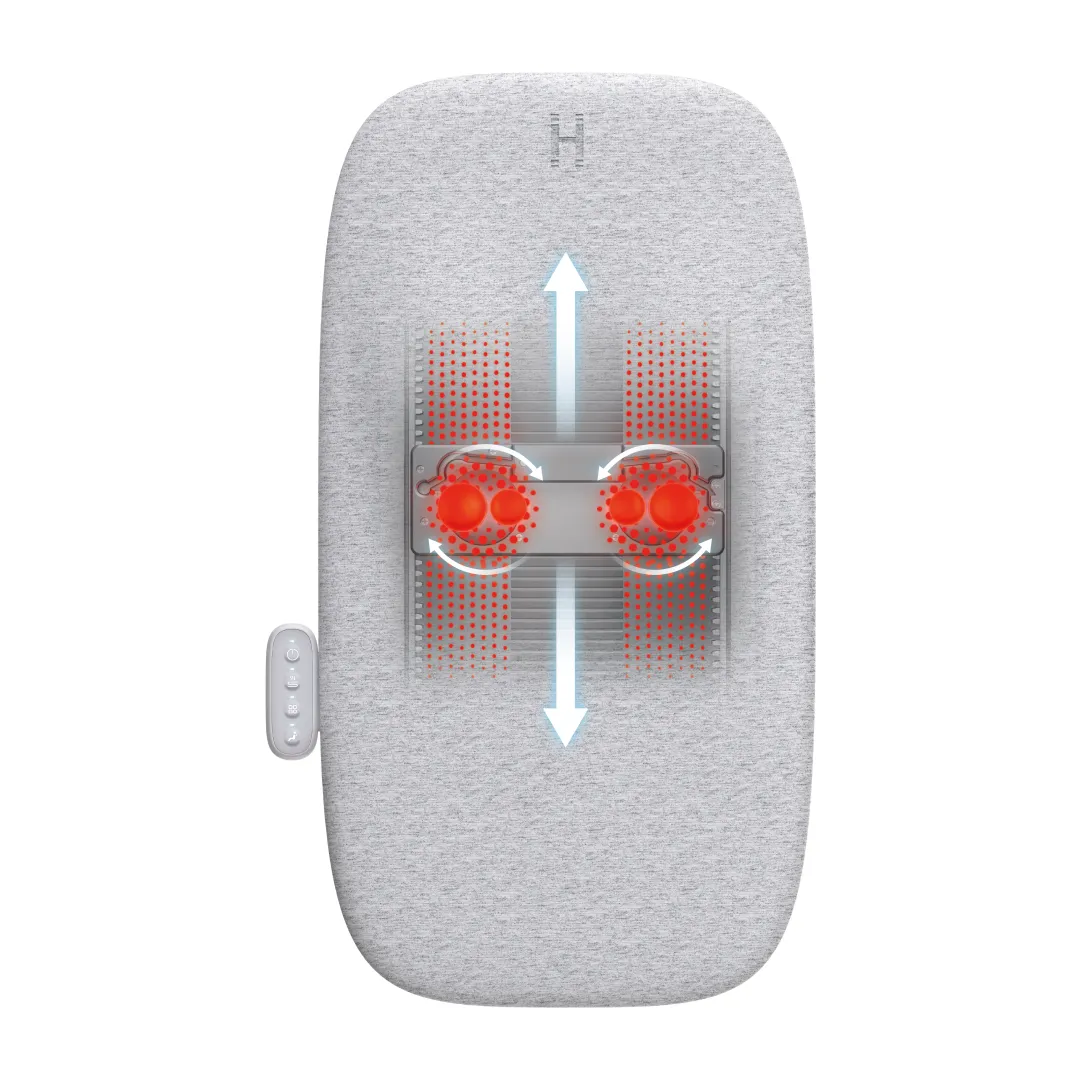 Homedics MCS-114H 超薄热敷揉捏按摩垫