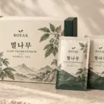 BOYAK 벌나무즙 / Acer Tegmentosum Herbal Tea – approved packaging design visualization
