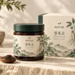 BOYAK 경옥고 jar / Gyeongokgo jar packaging visualization