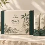 BOYAK 경옥고 stick / Gyeongokgo stick packaging visualization