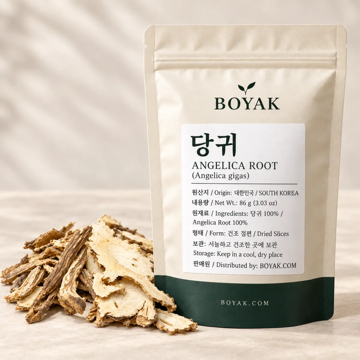 Angelica root (Angelica gigas)
