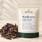 자소엽 (차조기) / Perilla Frutescens (Perillae Folium) BOYAK pouch packaging example