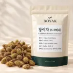 창이자 (도꼬마리) / Cocklebur (Xanthium strumarium) BOYAK pouch and actual sold ingredient packaging example