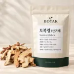 토복령 (산귀래) / Smilax Glabra BOYAK pouch and actual sold ingredient packaging example