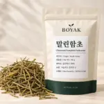 말린함초 / Glasswort/Samphire/Salicornia BOYAK pouch and actual sold ingredient packaging example
