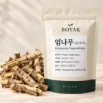 엄나무 (음나무) / Kalopanax Septemlobus BOYAK pouch and actual sold ingredient packaging example