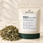 명월초 (당뇨초,삼붕초) / Sambung Nyawa BOYAK pouch and actual sold ingredient packaging example