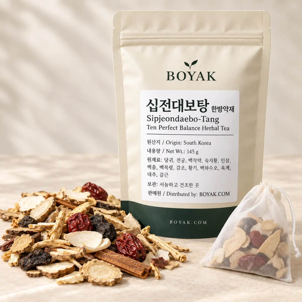 십전대보탕 한방약재 / Sipjeondaebo-Tang / Ten Perfect Balance Herbal Tea