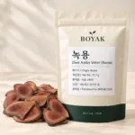 녹용 / Deer Antler Velvet (Russia) BOYAK pouch and actual sold ingredient packaging example