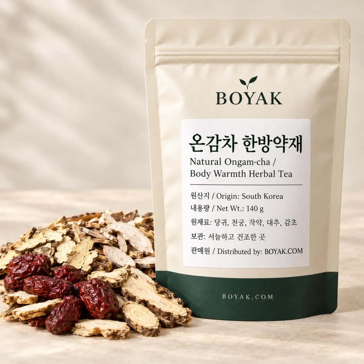 온감차 한방약재 / Natural Ongam-cha / Body Warmth Herbal Tea
