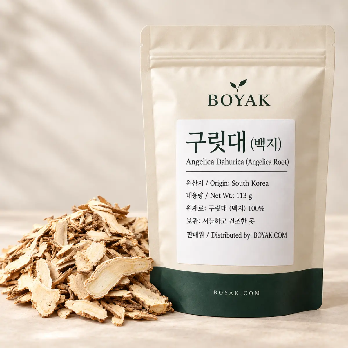 구릿대 (백지)