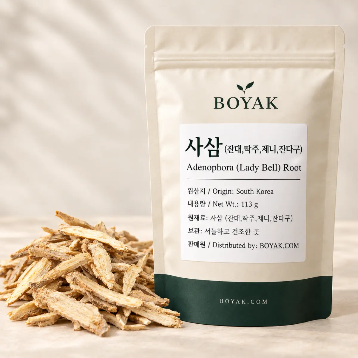 사삼 (잔대,딱주,제니,잔다구)