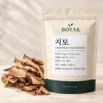 지모 / Anemarrhena Asphodeloides BOYAK pouch and actual sold ingredient packaging example