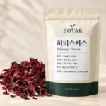 히비스커스 / Hibiscus Flower BOYAK pouch and actual sold ingredient packaging example