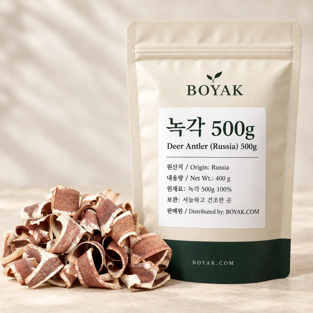 녹각 500g