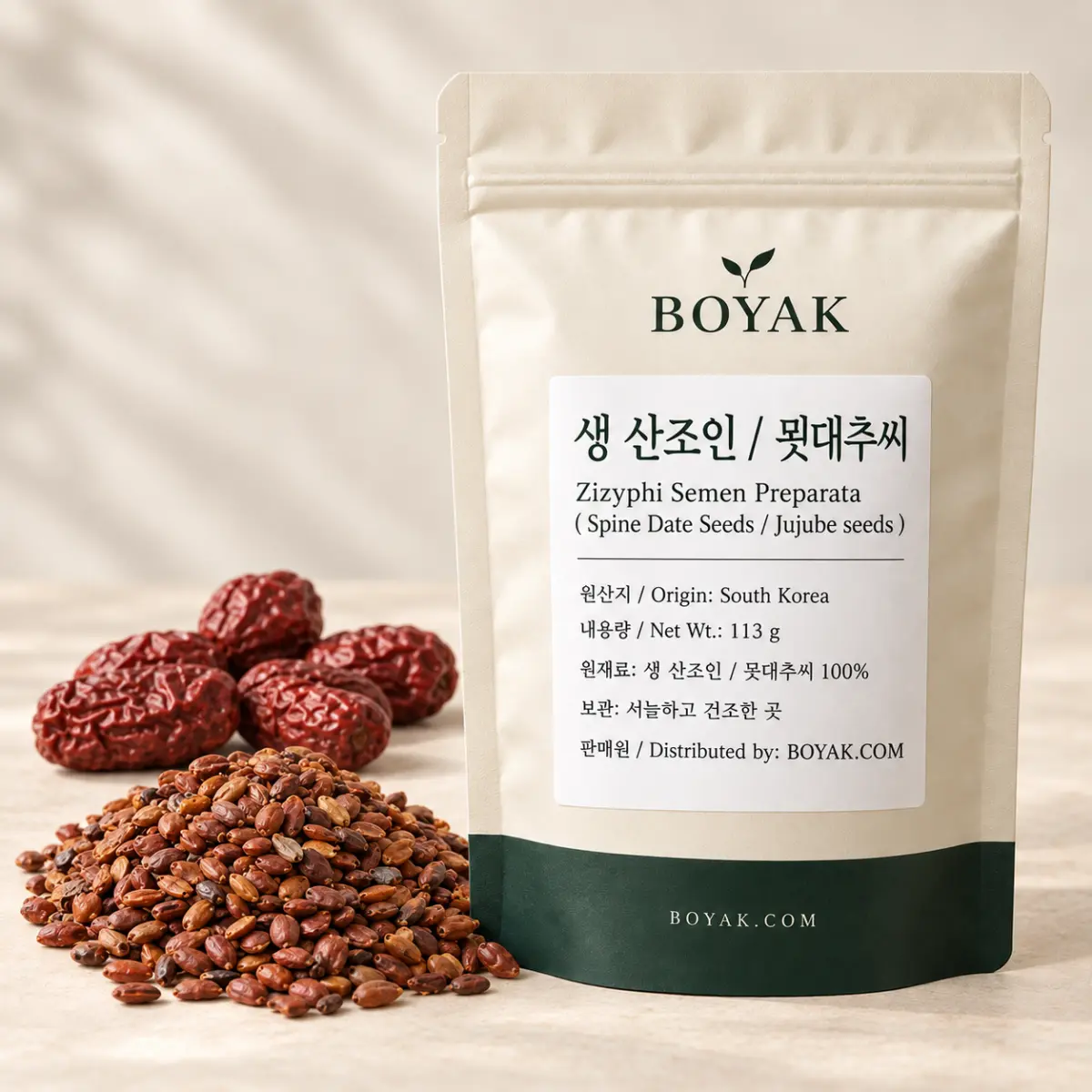 생 산조인 / 묏대추씨
