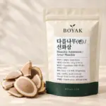 다릅나무(편) / 선화삼 / Maackia Amurensis / Amur Maackia BOYAK pouch packaging example