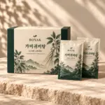 가미귀비탕 · 달인 탕약 · AI 생성 포장 시안