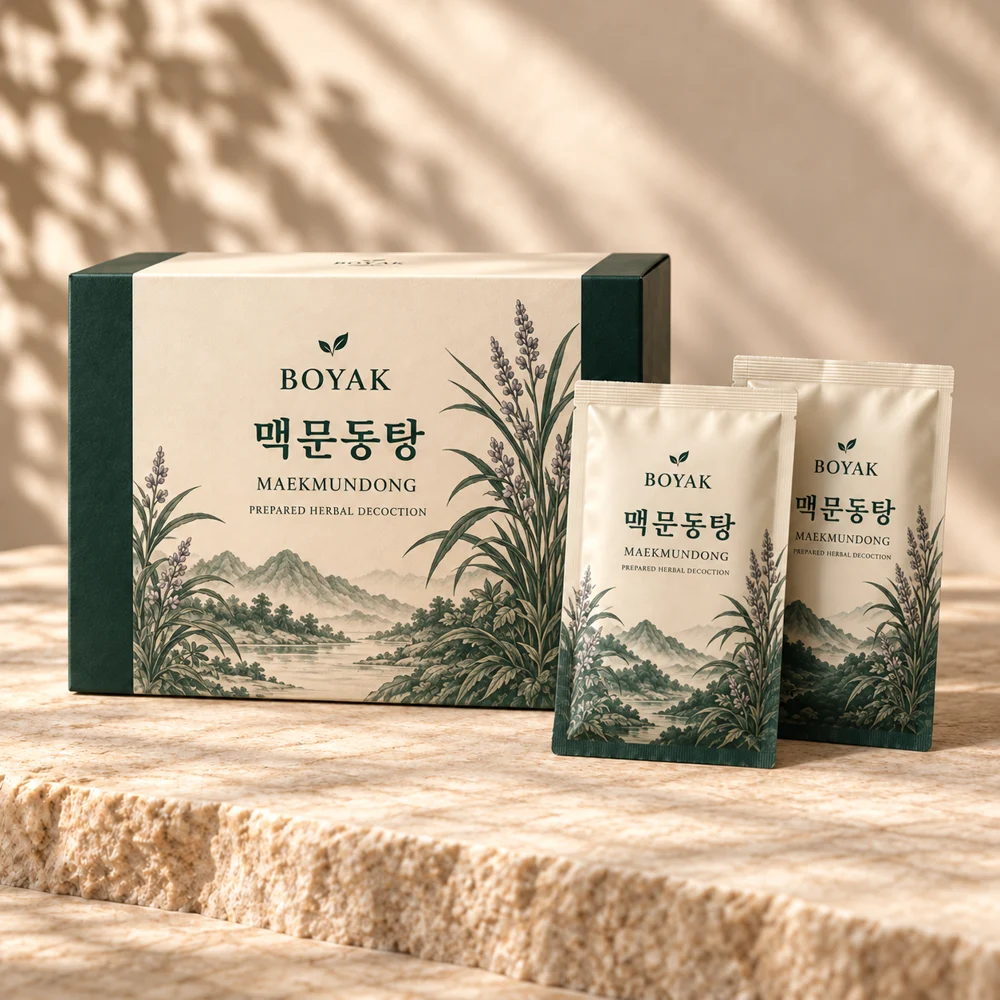 Maekmundong-tang · Prepared decoction