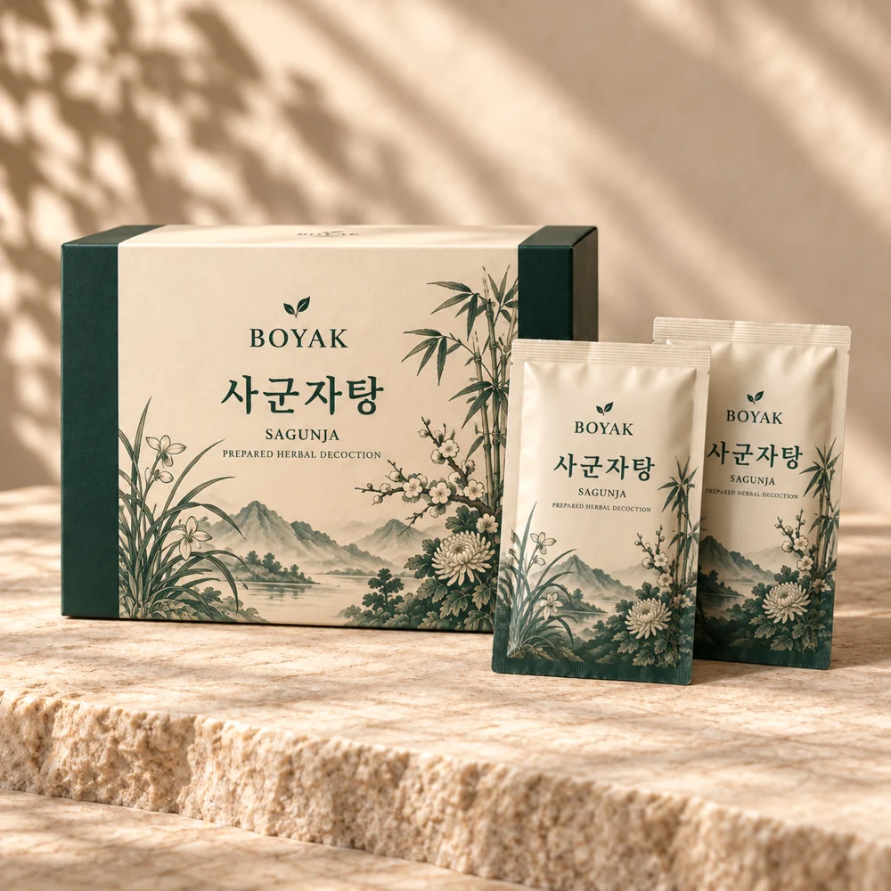 Sagunja-tang · Prepared decoction