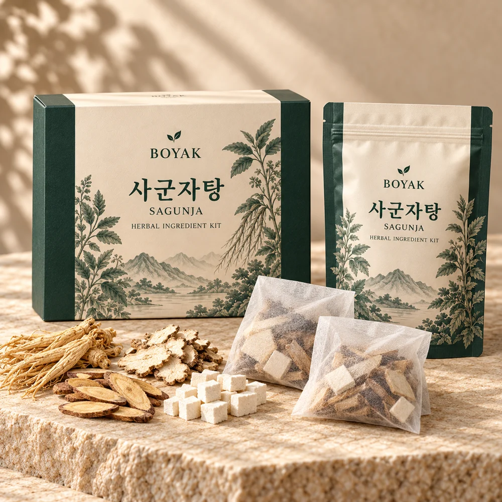 Sagunja-tang · Herb kit