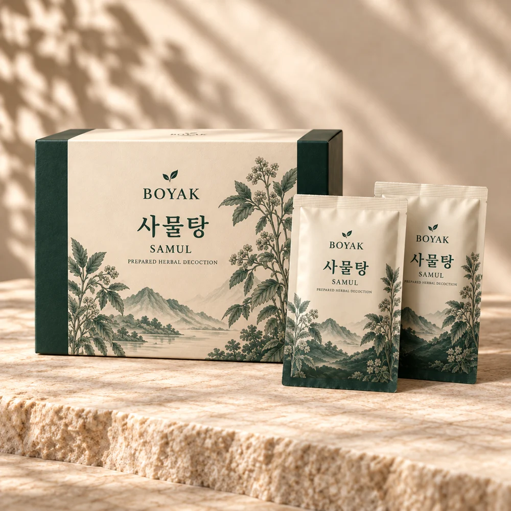 Samul-tang · Prepared decoction