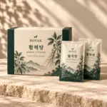 활력탕 · 약재 키트 · AI 생성 포장 시안