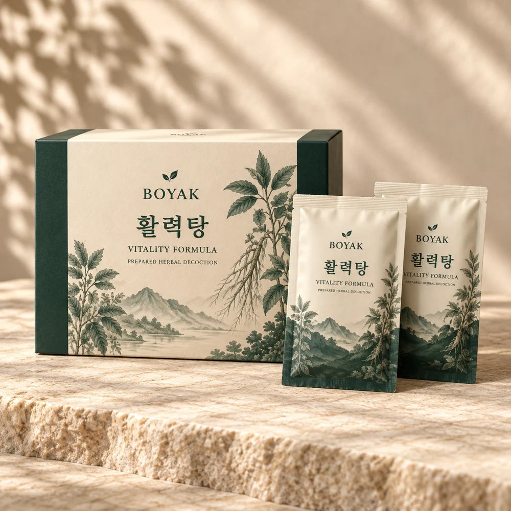 BOYAK Vitality Formula · Prepared decoction